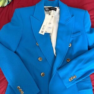 Blue blazer Zara